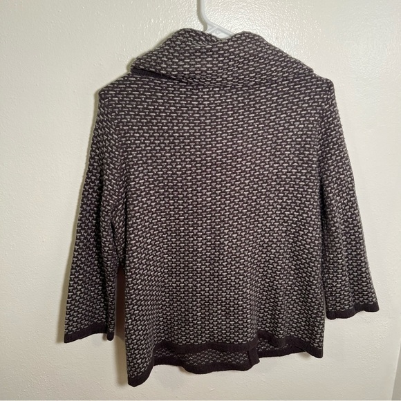 Fenn Wright Manson Cardigan Gray Dots Snap Up M - Picture 7 of 10